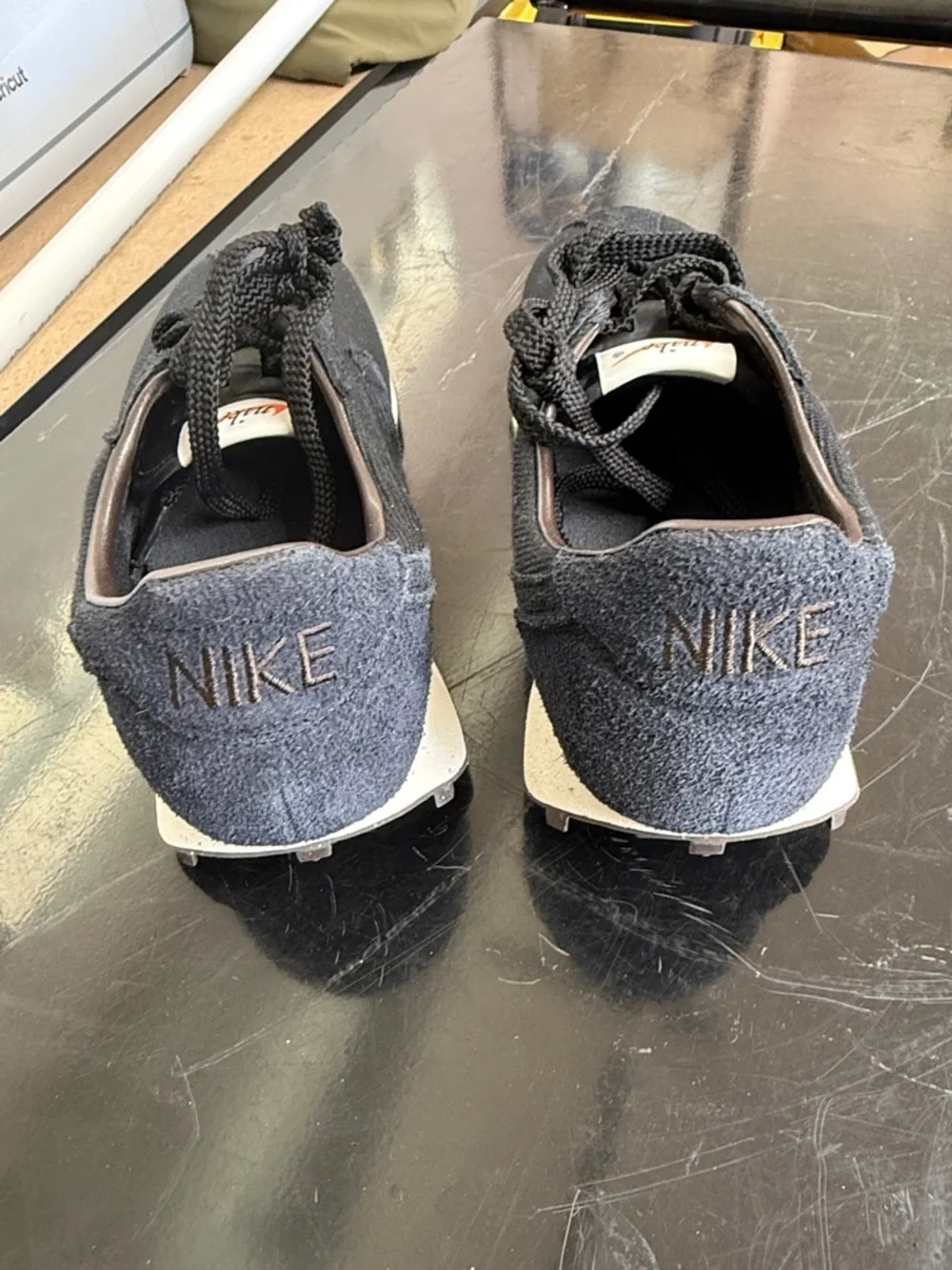 Nike Women’s Black Canvas Retro Running Sneakers